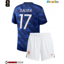 Otroške Nogometnih dresov Francija William Saliba #17 Domači SP 2026 Kratki rokavi (+ hlače)